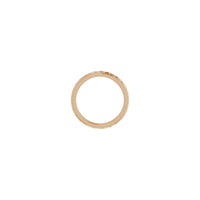 Wheat Eternity Ring (Rose 14K) setting - Popular Jewelry - New York