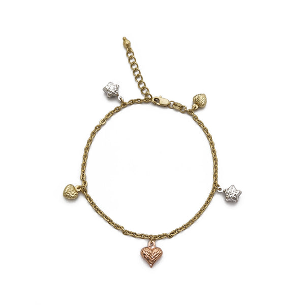 Hearts and Stars Bracelet (14K) Popular Jewelry - New York