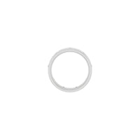 റോംബസ് പാറ്റേൺഡ് നാച്ചുറൽ ഡയമണ്ട് എറ്റേണിറ്റി റിംഗ് (വൈറ്റ് 14 കെ) ക്രമീകരണം - Popular Jewelry - ന്യൂയോര്ക്ക്