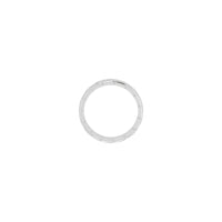 Woven-Design Ring (White 14K) setting - Popular Jewelry - New York