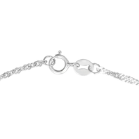 Sterling Silver Singapore Bracelet