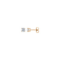 1 CTW Anting-anting Stud Berlian Asli (Mawar 14K) Popular Jewelry - New York