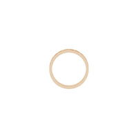 Anneau d'éternité à clé grecque de 5 mm (Rose 14K) - Popular Jewelry - New York