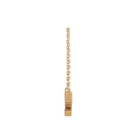 డైమండ్ హోలీ స్పిరిట్ డోవ్ నెక్లెస్ (రోజ్ 14K) వైపు - Popular Jewelry - న్యూయార్క్