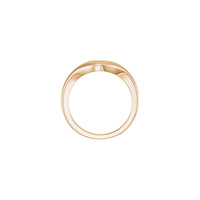 تنظیم Dove Cutout Signet Ring (Rose 14K) - Popular Jewelry - نیویورک