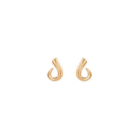 Fire Silhouette Stud Earrings