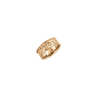 Floral Eternity Ring (Rose 14K) e ka sehloohong - Popular Jewelry - New york