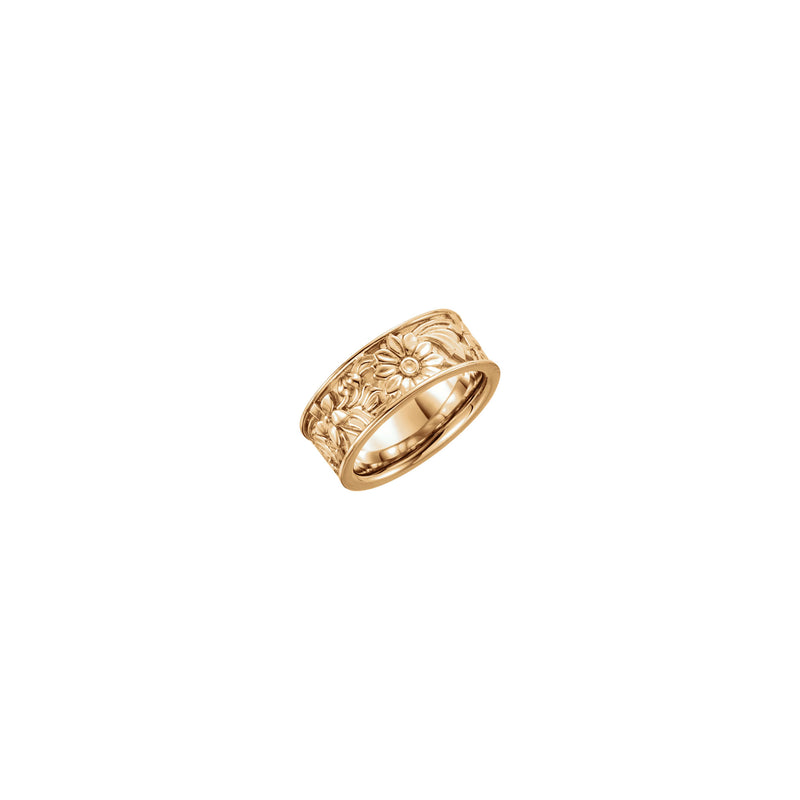 Floral Eternity Ring (Rose 14K) main - Popular Jewelry - New York