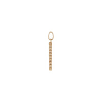 Galaxy Beaded Bar Pendant (14K)