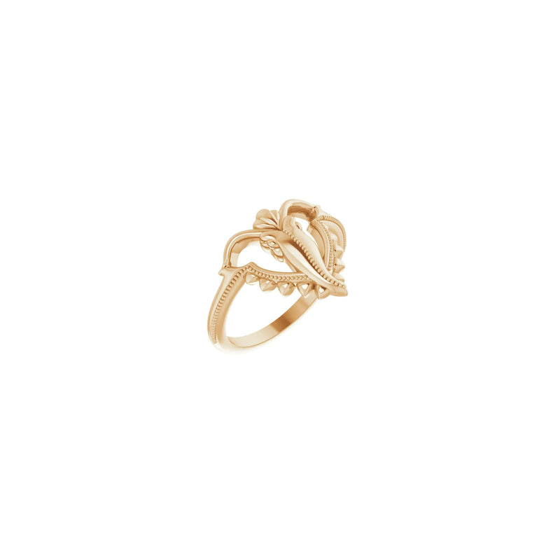 Ganesha Ring (Rose 14K) main - Popular Jewelry - New York