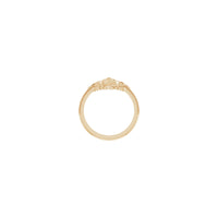 Ganesha Ring (Rose 14K) setting - Popular Jewelry - New York