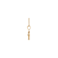 Табигый ак бриллиант оюлуучу гүлдүү мончок (роза 14K) каптал - Popular Jewelry - Нью-Йорк