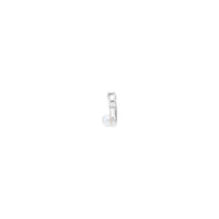 Cultured White Freshwater Pearl Teardrop Shape Pendant