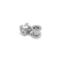 Diamond Ear Gauges (14K)