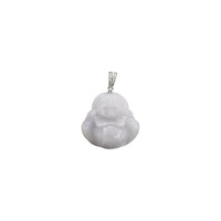 Diamond Purple Buddha Pendant (14K)