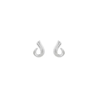 Fire Silhouette Stud Earrings