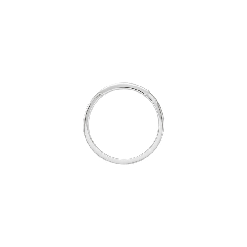 God is Greater than the Highs & Lows Ring (White 14K) setting - Popular Jewelry - New York