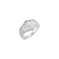 Holy Spirit Dove Ring (Hvítur 14K) aðal - Popular Jewelry - Nýja Jórvík