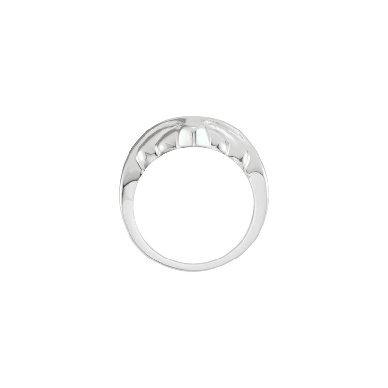 Holy Spirit Dove Ring (White 14K) setting - Popular Jewelry - New York