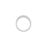 Поставка за прстен на пролетни цвеќиња (бела 14K) - Popular Jewelry - Њујорк