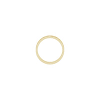 Ajuste de anillo de eternidad con llave griega de 5 mm (14K) - Popular Jewelry - Nueva York
