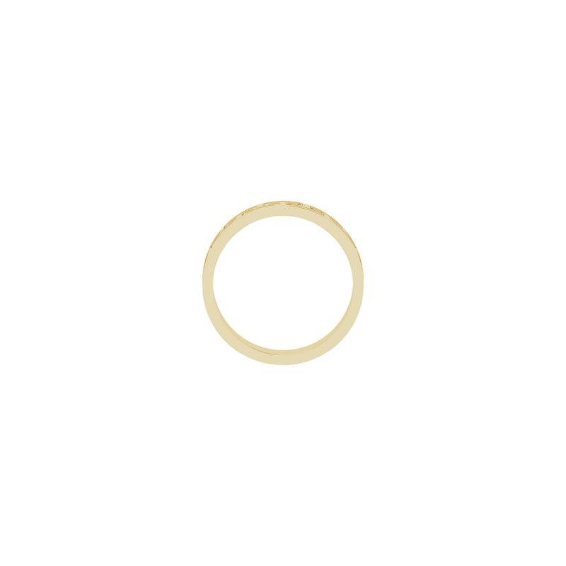 5 mm Greek Key Eternity Ring (14K) setting - Popular Jewelry - New York