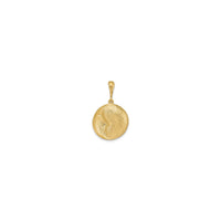 Anthropomorphic Crescent Moon Pendant (14K)