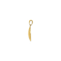 Baseball Pendant (14K) side - Popular Jewelry - New York