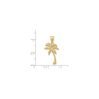Beach Palm Tree Pendant (14K)