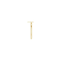 Bold Cross Stackable Ring (14K) side - Popular Jewelry - New York