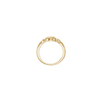 Ajuste del anillo de la cruz celta (14K) - Popular Jewelry - Nueva York