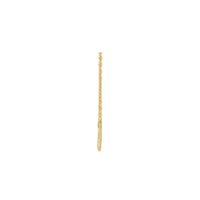 সেল্টিক ট্রিনিটি হার্ট নেকলেস (14K) সাইড - Popular Jewelry - নিউ ইয়র্ক
