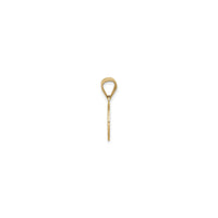 Classic Soccer Ball Enamel Pendant (14K)