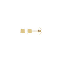 Cube Stud Earrings (14K) Popular Jewelry - New York