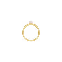 Kulturni slatkovodni biserni prsten (14K) postavka - Popular Jewelry - Njujork