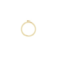 Paramètrage de l'anneau en étoile à facettes (14K) - Popular Jewelry - New York