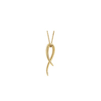 Kalung Freeform (14K) hareup - Popular Jewelry - York énggal