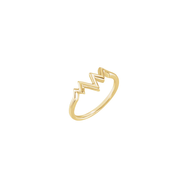 Heartbeat Ring (14K) main - Popular Jewelry - New York