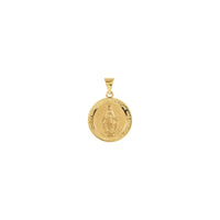 Hollow Round Miraculous Medal (14K)