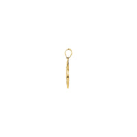 Hollow Round Miraculous Medal (14K)