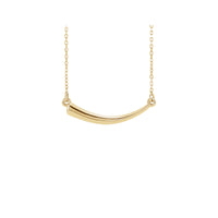 Horn Necklace (14K) ka pele - Popular Jewelry - New york