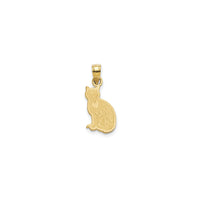 I Love My Cat Pendant (14K)