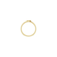 Initial J Ring (14K) setting - Popular Jewelry - New York