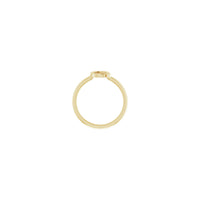 Initial Q Ring (14K) setting - Popular Jewelry - New York