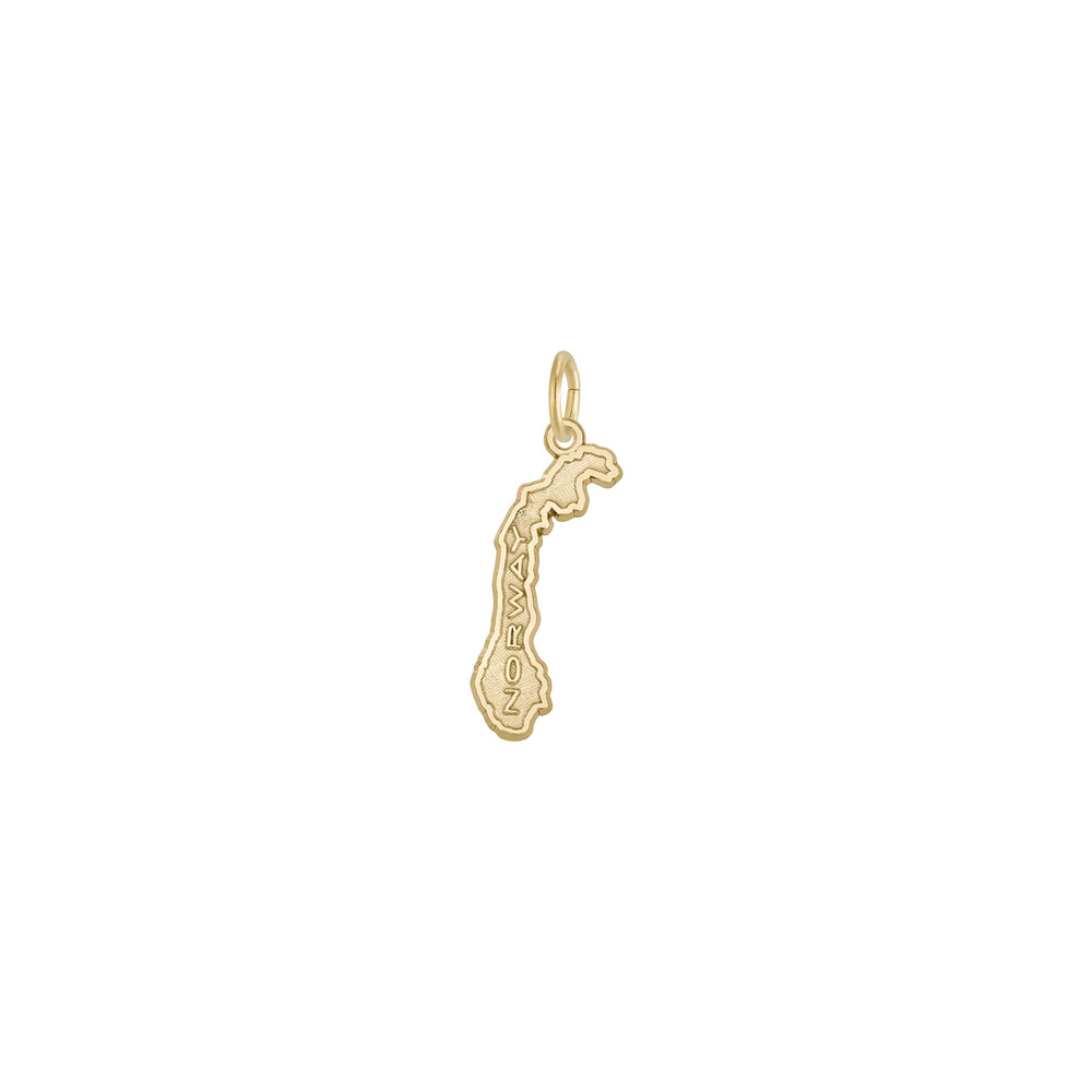 Norway Map Country Charm