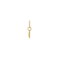 ਪਫੀ ਲਿਟਲ ਹਾਰਟ ਨੇਕਲੈਸ (14K) ਸਾਈਡ - Popular Jewelry - ਨ੍ਯੂ ਯੋਕ