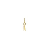 റേസിംഗ് ഹോഴ്സ് നെക്ലേസ് (14K) സൈഡ് - Popular Jewelry - ന്യൂയോര്ക്ക്