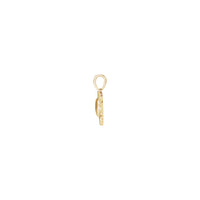Yorqin yulduzli yurak marjoni (14K) yon tomoni - Popular Jewelry - Nyu York