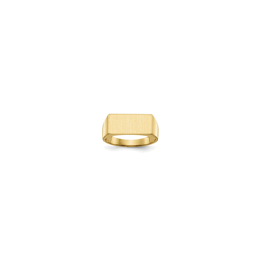 Rectangle Signet Ring (14K)