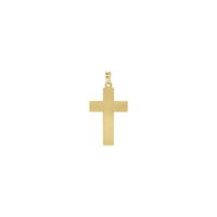 Liontin Salib Rosario (14K) belakang - Popular Jewelry - New York